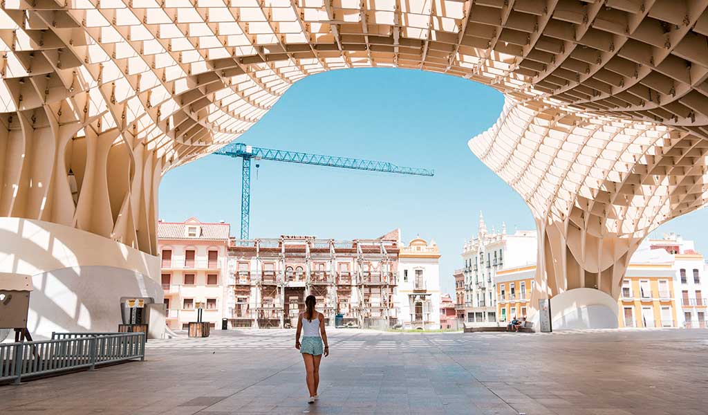 Metropol parasol, Sevilla, España / Foto: Tobias Cornille unsplash)