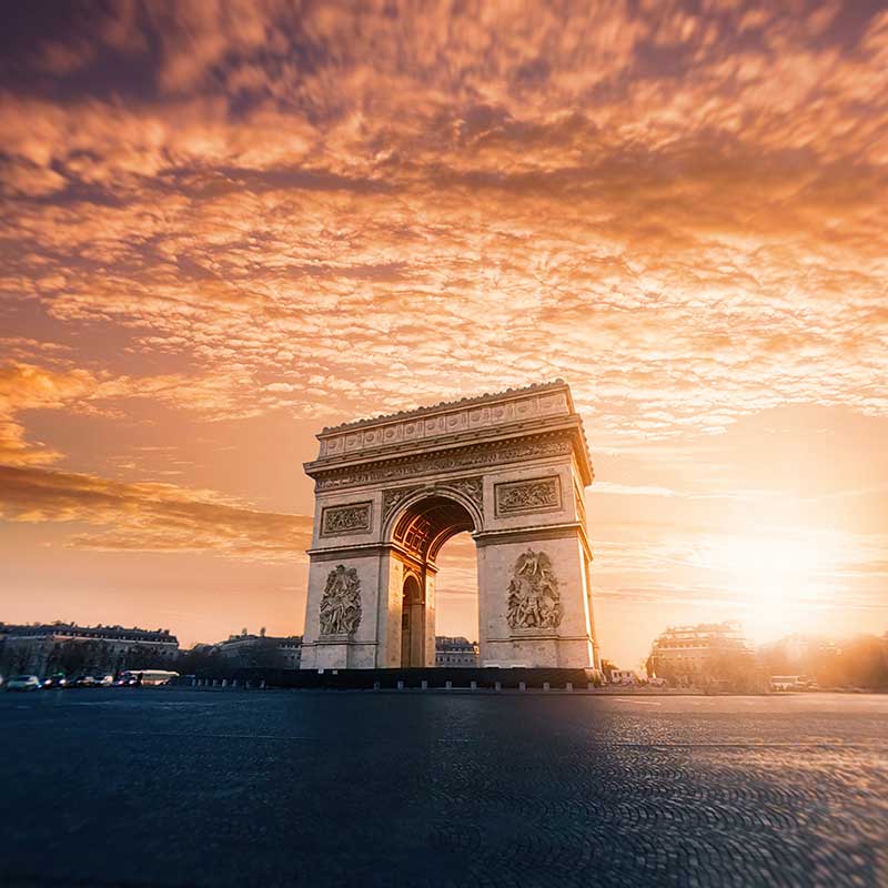 Arco del triunfo, París, Francia / Foto: Willian West (unsplash)