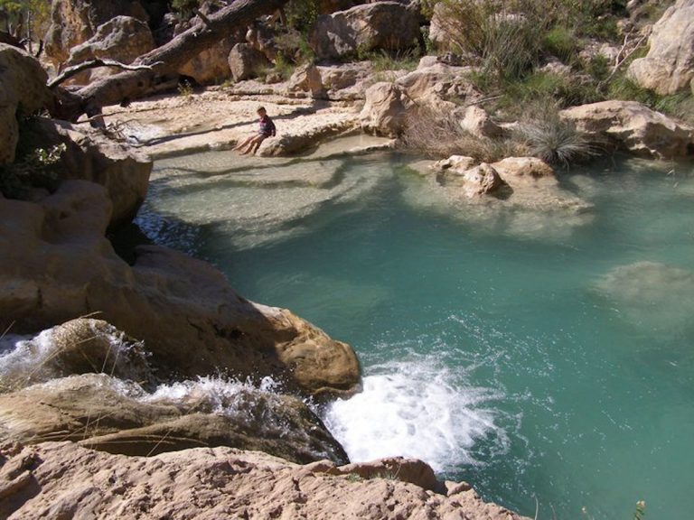 Piscina natural: Las Chorreras del río Cabriel (Enguídanos – Cuenca)